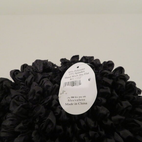 Women F.C One Size Fits Most Bubble Crinkle Popcorn Sleeveless Stretchy Tank Top - Picture 5 of 5